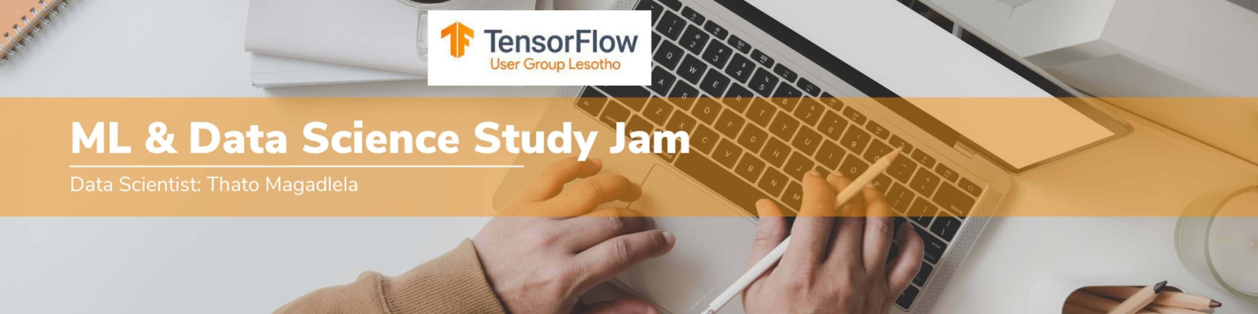 Data Science & ML Study Jam official event banner